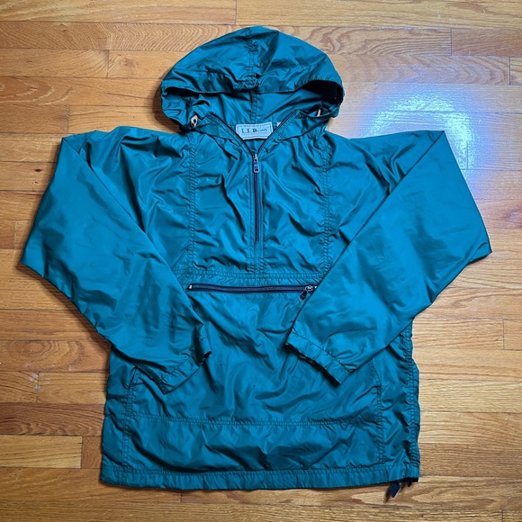L.L. Bean Green Hooded Jacket - Picture 1 of 4